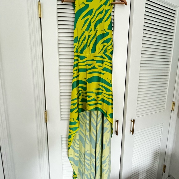 Alexis Rajiya Neon Sleeveless High-Low Dress - Picture 2 of 7